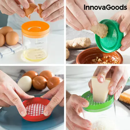 Toiduvalmistamispudel Kaheksa Ühes InnovaGoods (8 TK)